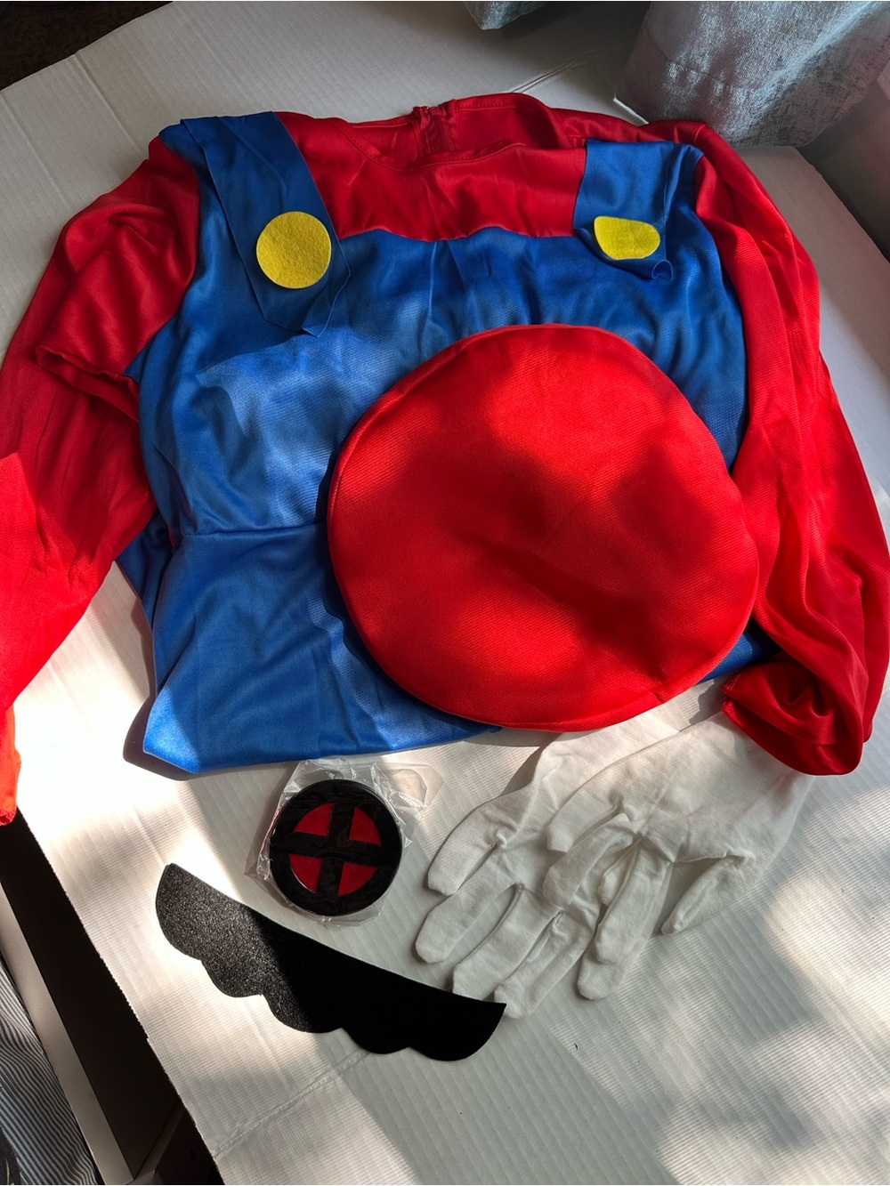 Mario brothers Halloween costume adult small